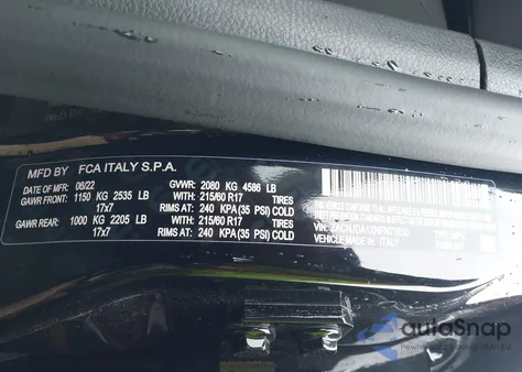 2022 Jeep Renegade Sport из США, поврежденный, VIN ZACNJDA1XNPN73830